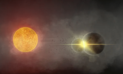 Astronomers Detect Catastrophic Planet Smashup in Remote Star System