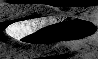 LRO Captures Stunning Dawn View of Hidden Lunar Crater