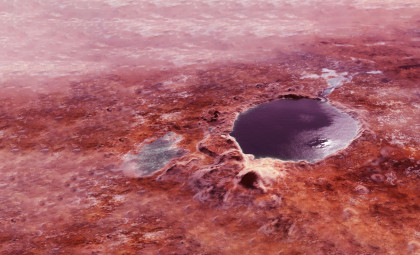 New Study Reveals Vast Underground Water Network on Mars