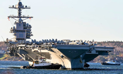 U.S. Navy’s Most Advanced Carrier Returns to Port After Extended Deployment and Fire Incident