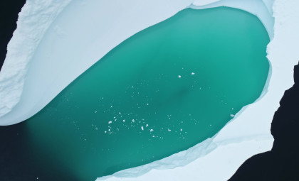 Unexpected Green Ice in Antarctica Revealed by New Satellite Data