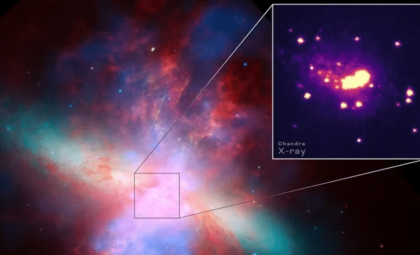 Unprecedented 2 Million MPH Galactic Winds Detected in Starburst Galaxy M82