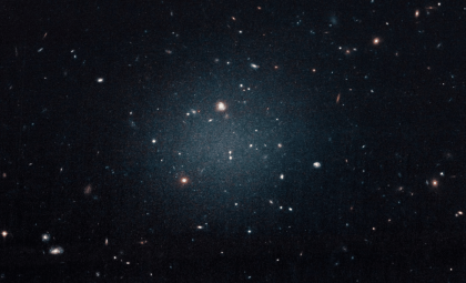 Third Galaxy Lacking Dark Matter Found, Bolstering Collision-Driven Formation Theory