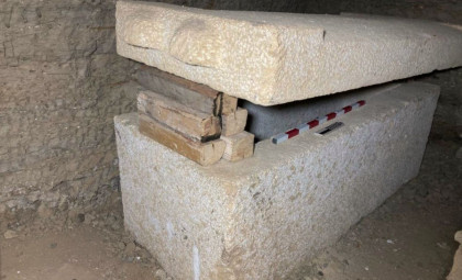 Rare Gold-Coated Mummy Discovered in Unopened Tomb at Saqqara