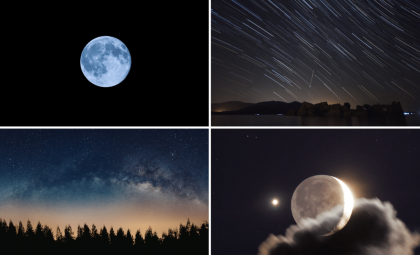 May 2026’s Night Sky: Meteor Strikes, A Blue Moon, Planetary Alignments, and More