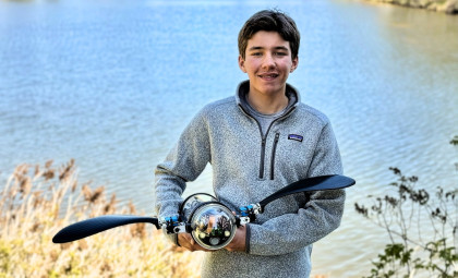 Teen Invents AI-Powered Robotic Turtle to Identify Underwater Hazards with Impressive Precision