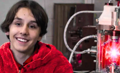 12-Year-Old Builds Nuclear Fusion Reactor That Detects Genuine Neutrons