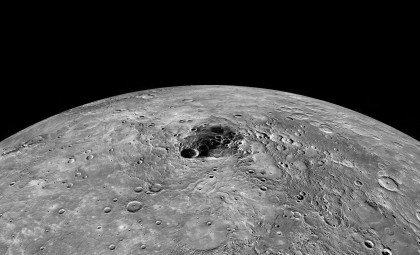 A Massive Impact Could Explain Mercury’s Polar Ice Formation in Just One Day