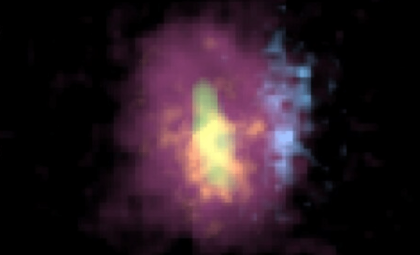 Unexpected Discovery of a Massive Stellar Bar in a Galaxy from the Early Universe
