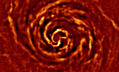Astronomers Track Real-Time Rotation of a Nearby Planet-Birthing Disk