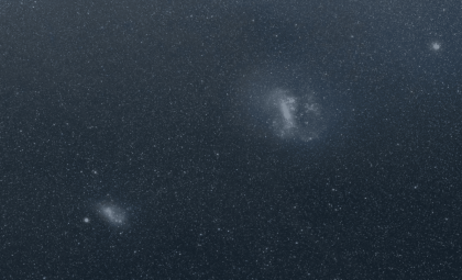 Astronomers Observe the Large Magellanic Cloud Gradually Disrupting Its Smaller Neighbor Near the Milky Way