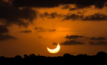 Witness a Stunning Solar Eclipse Sunset This Summer: When and Where to View It