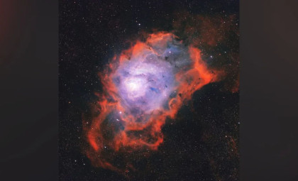 Backyard Astrophotographer Captures Stunning Image of the Lagoon Nebula 5,200 Light-Years Away