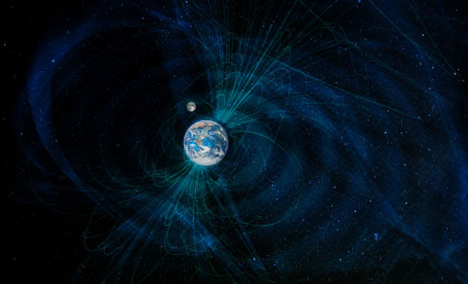 Mapping the Hidden Magnetic Highways Fueling a Stellar Nursery in the Milky Way