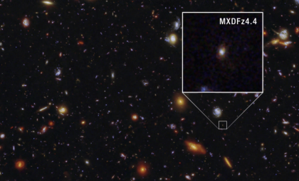 Hubble Reveals a Compact Star-Forming Galaxy Key to Early Cosmic Transformation