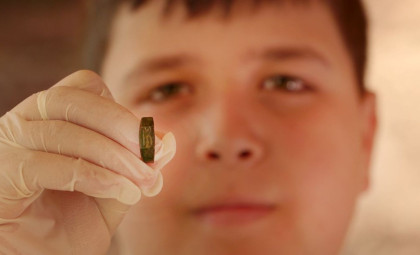 Teen Discovers an Impeccably Preserved 1,800-Year-Old Roman Ring with Enigmatic Carving