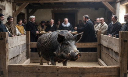 Medieval Justice: How Pigs Faced Courts for Crimes in Europe