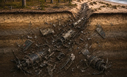 WWII Aircraft Remains Discovered by Blueberry Forager in Świnoujście Forest May Hold Lost Crew